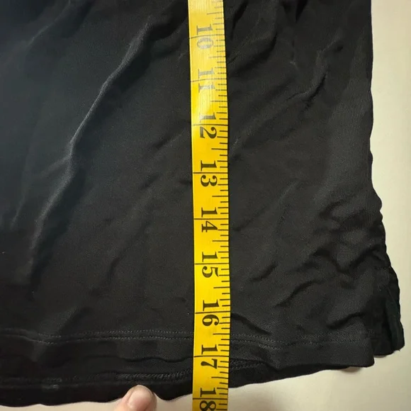 Anthropologie Black Cowl Neck Camisole with Spaghetti Straps - Picture 6 of 6